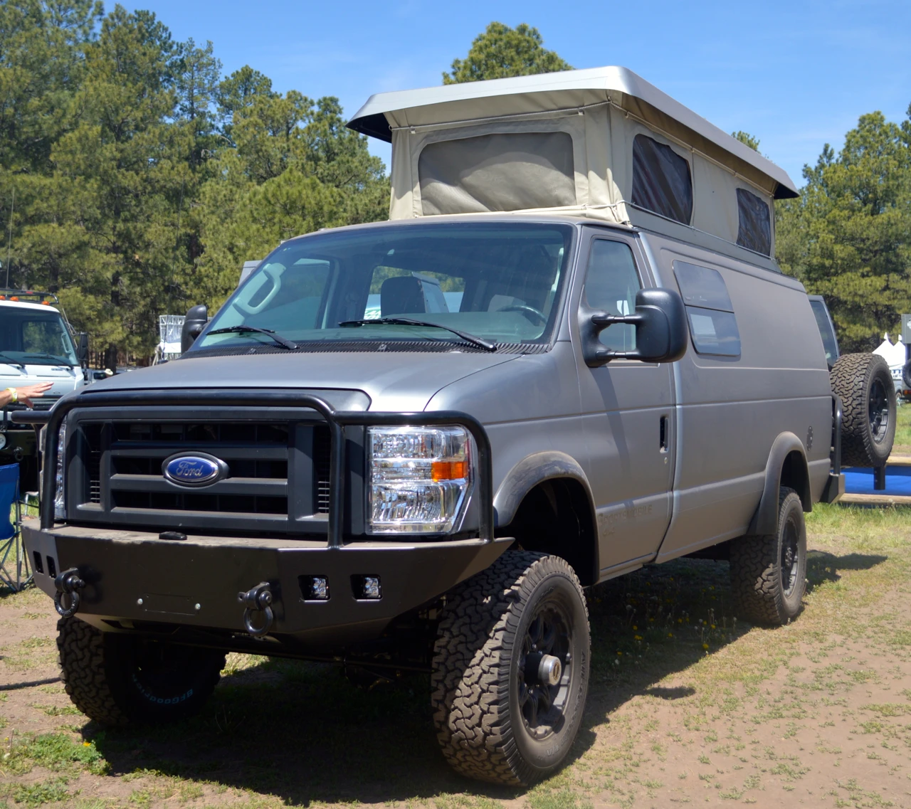 The latest Sportsmobile cutaway Ford camper van