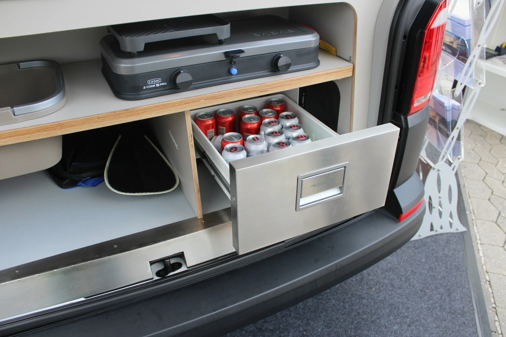 The Free features a refrigerator drawer