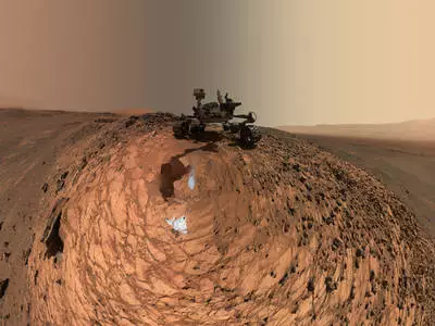 Curiosity in the Gale Crater