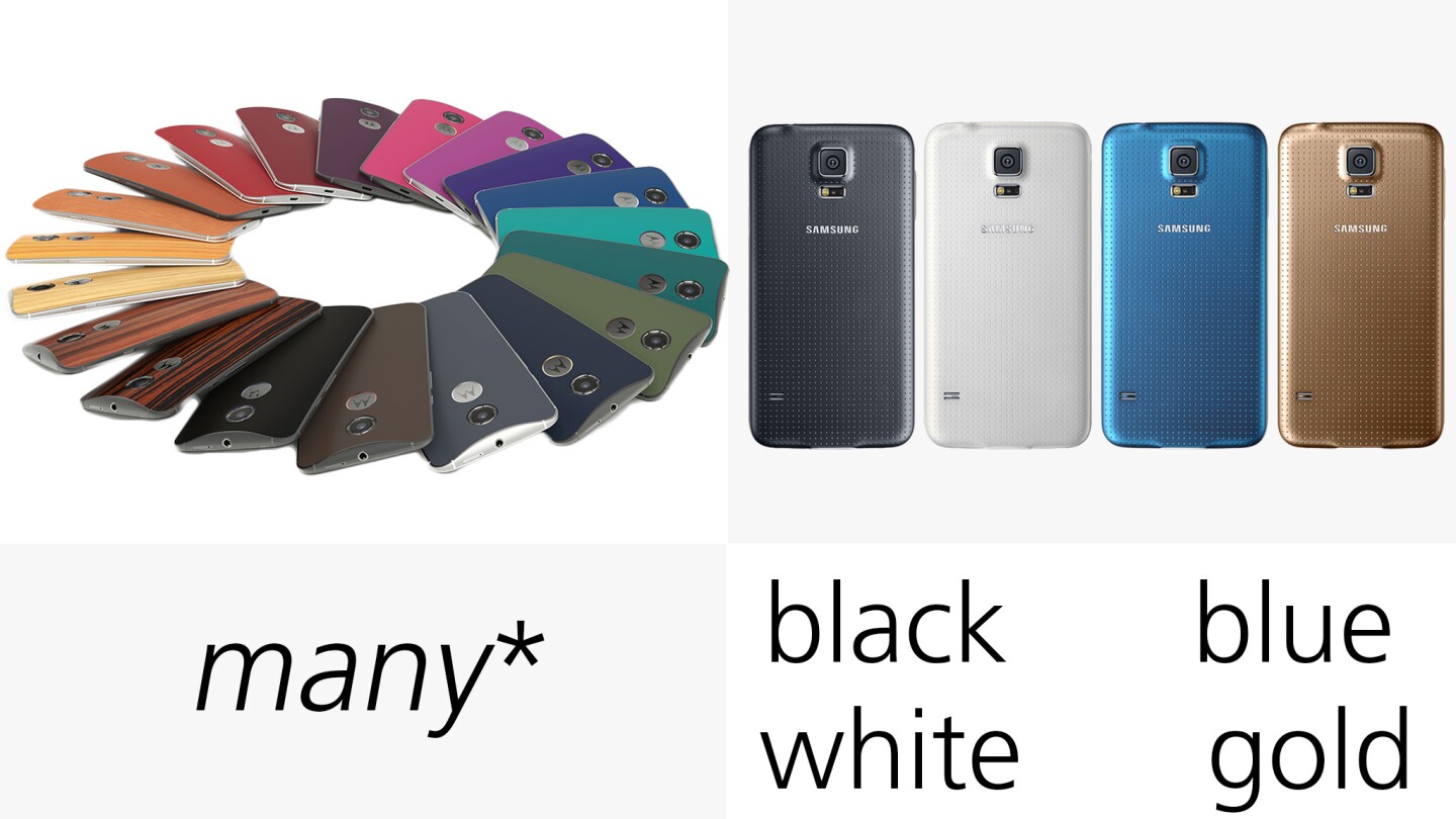 Color options