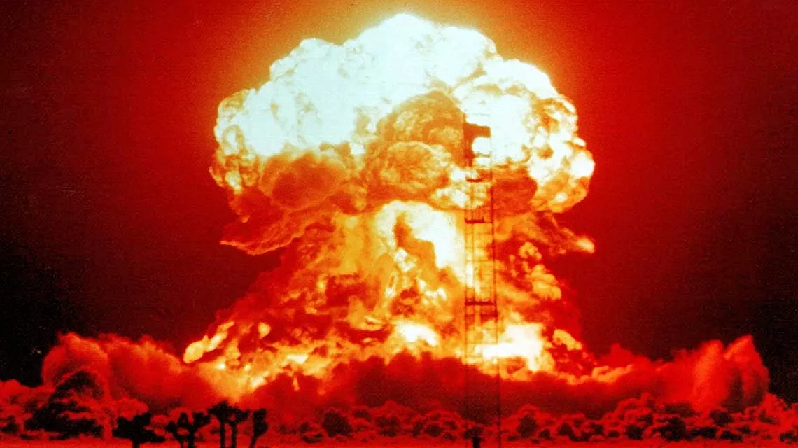 23-kiloton above ground nuclear test carried out in Nevada in 1953