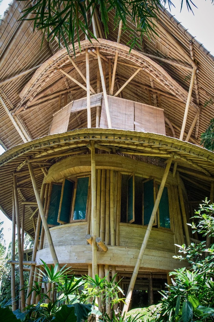 Elaborate joinery on show at Bali's Green Village