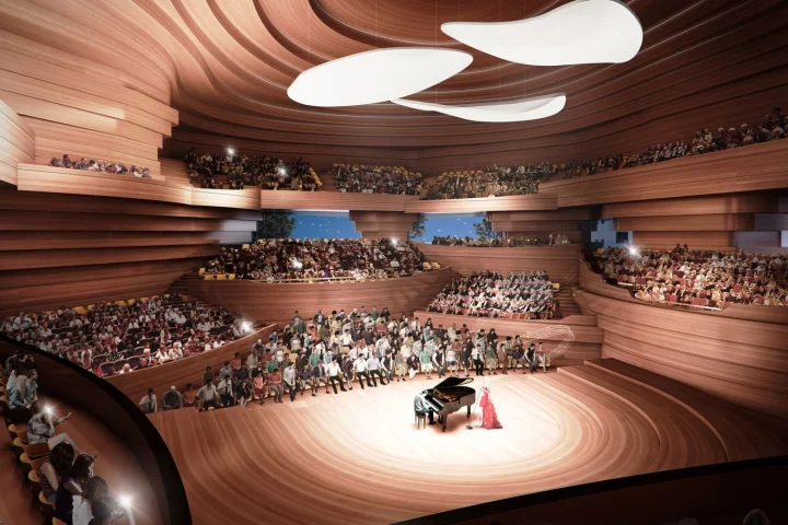 kadawittfeldarchitektur's design for the concert hall (Image: Beethoven Festspielhaus)
