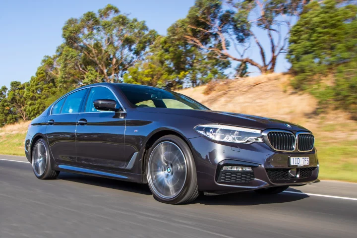The flagship 540i lives up to expectations on the open road