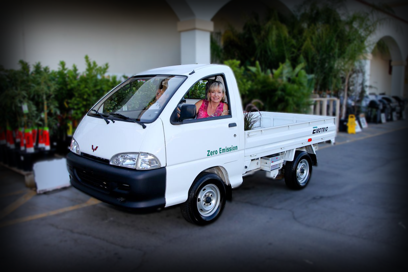 The eco-Truck features over 1000 pounds of cargo capacity