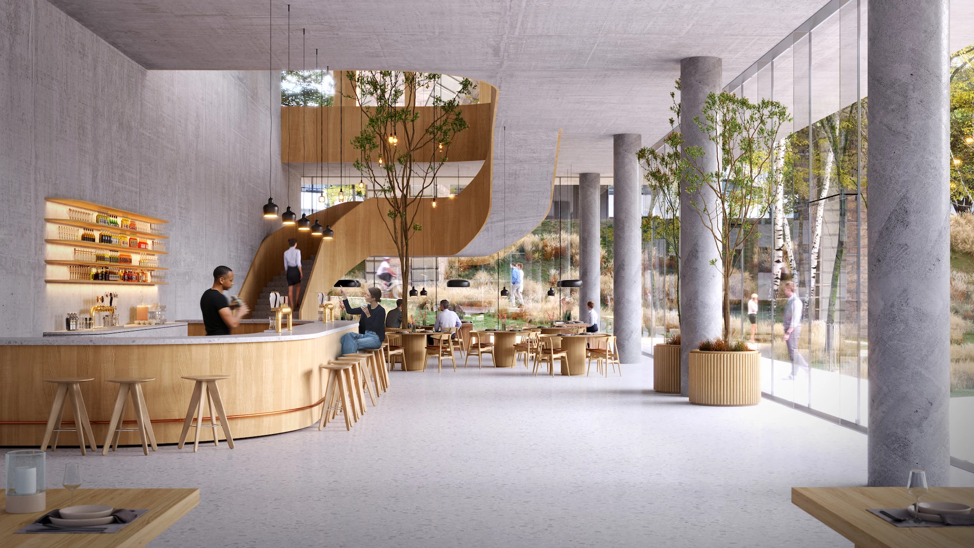 The Tilia Tower's 37,000 sq m (roughly 400,000 sq ft) of floorspace will be split into residential apartments, retail space, and a hotel