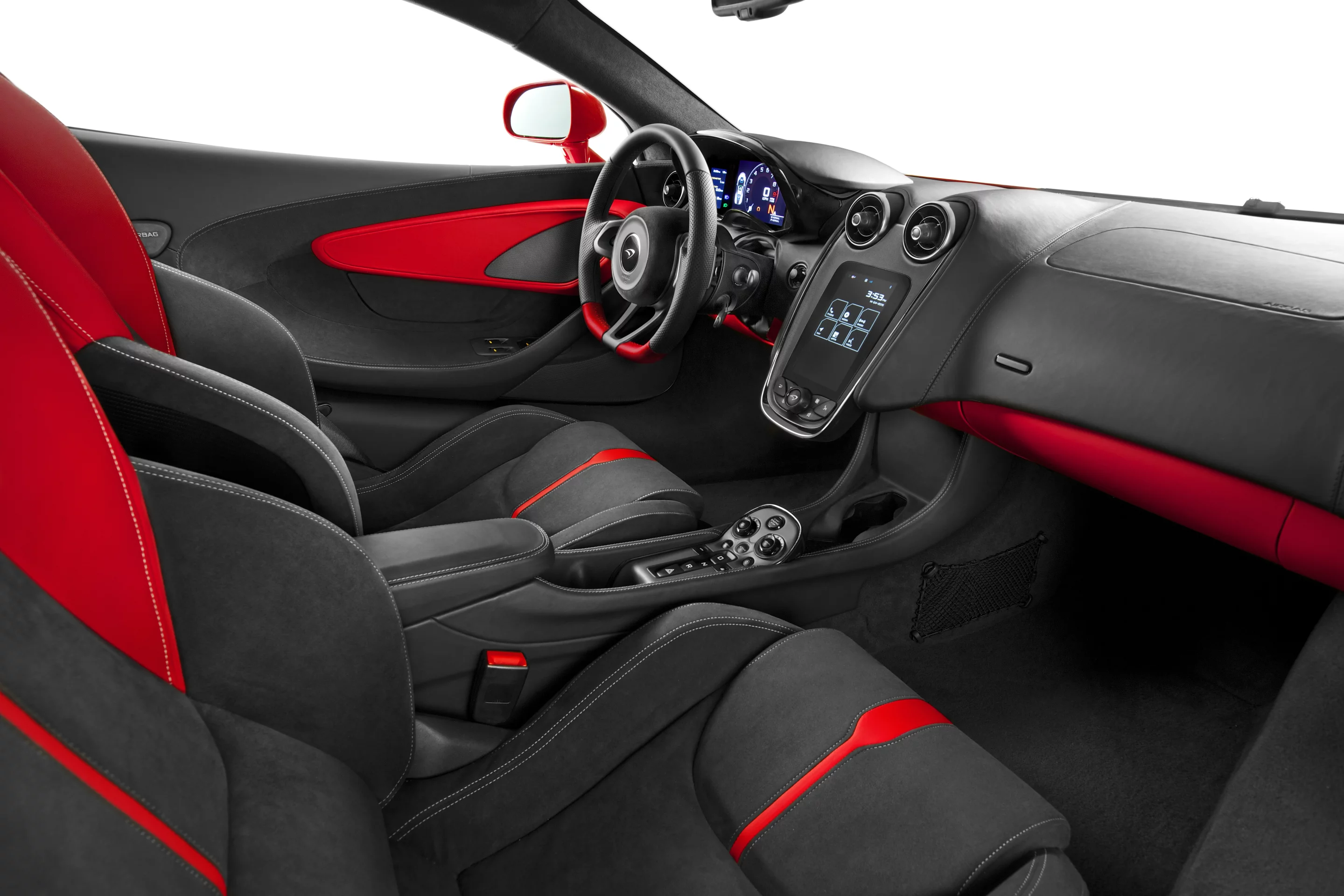 McLaren's engineers have focused on outwards visibility from the 540C cabin