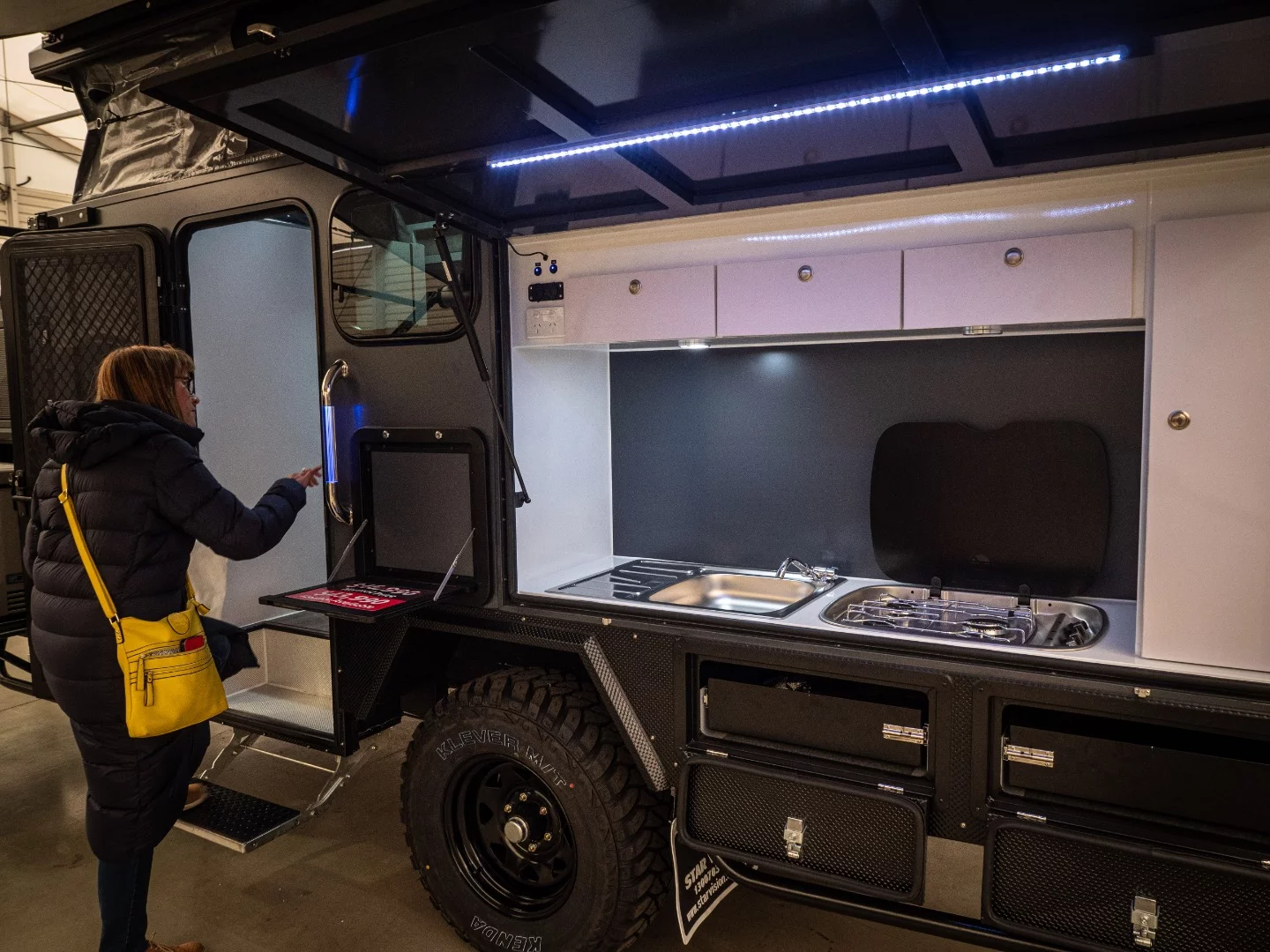 At AU$43,990, the Centaur C3 offers outdoor cooking