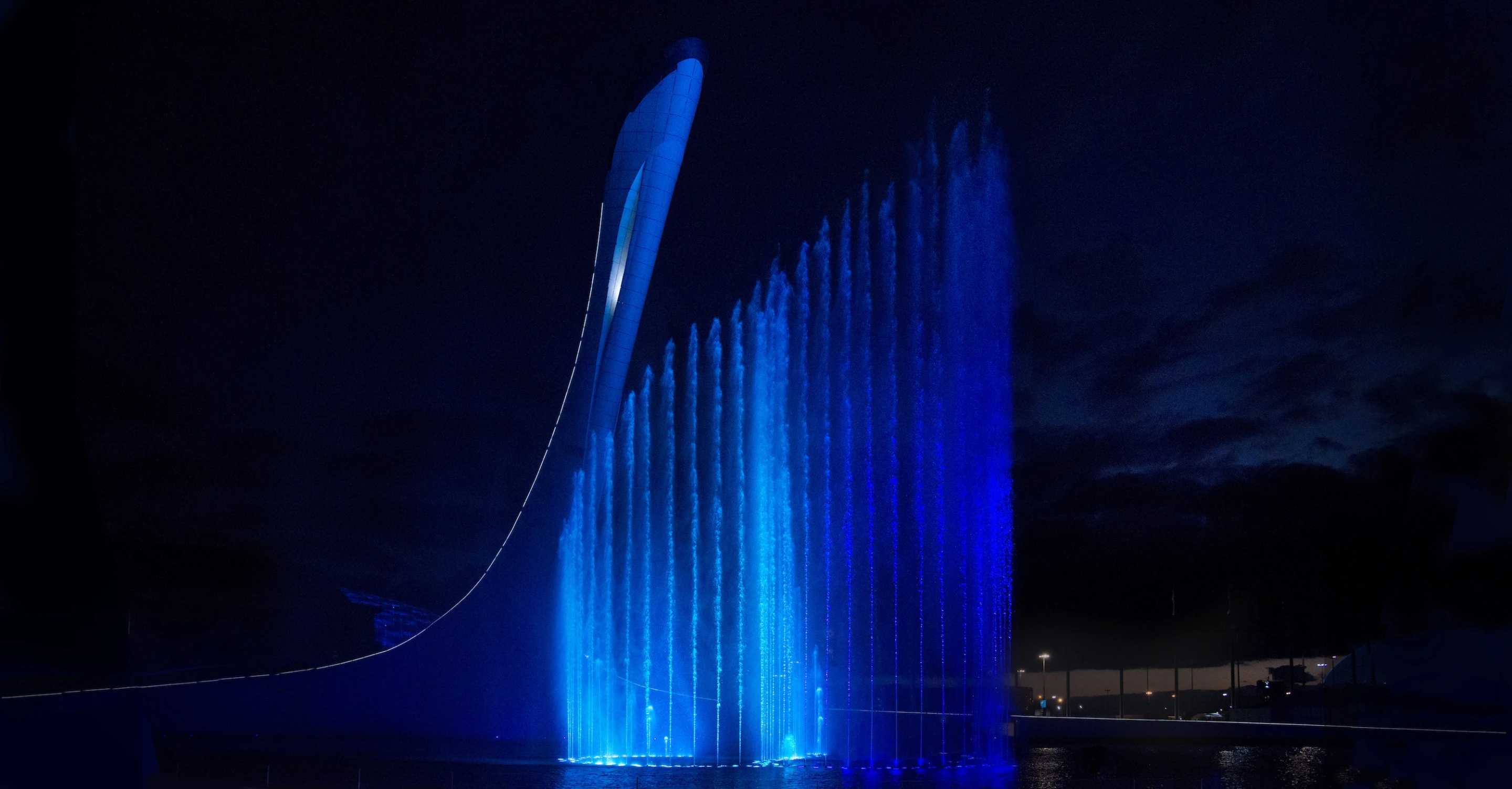 "The Waters of Olympic Park," designed by WET (Photo: WET)