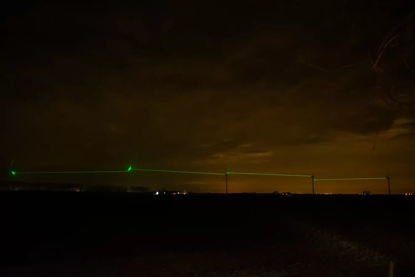 Windlicht is aimed at showing that the landscape need not be visually damaged by turbines