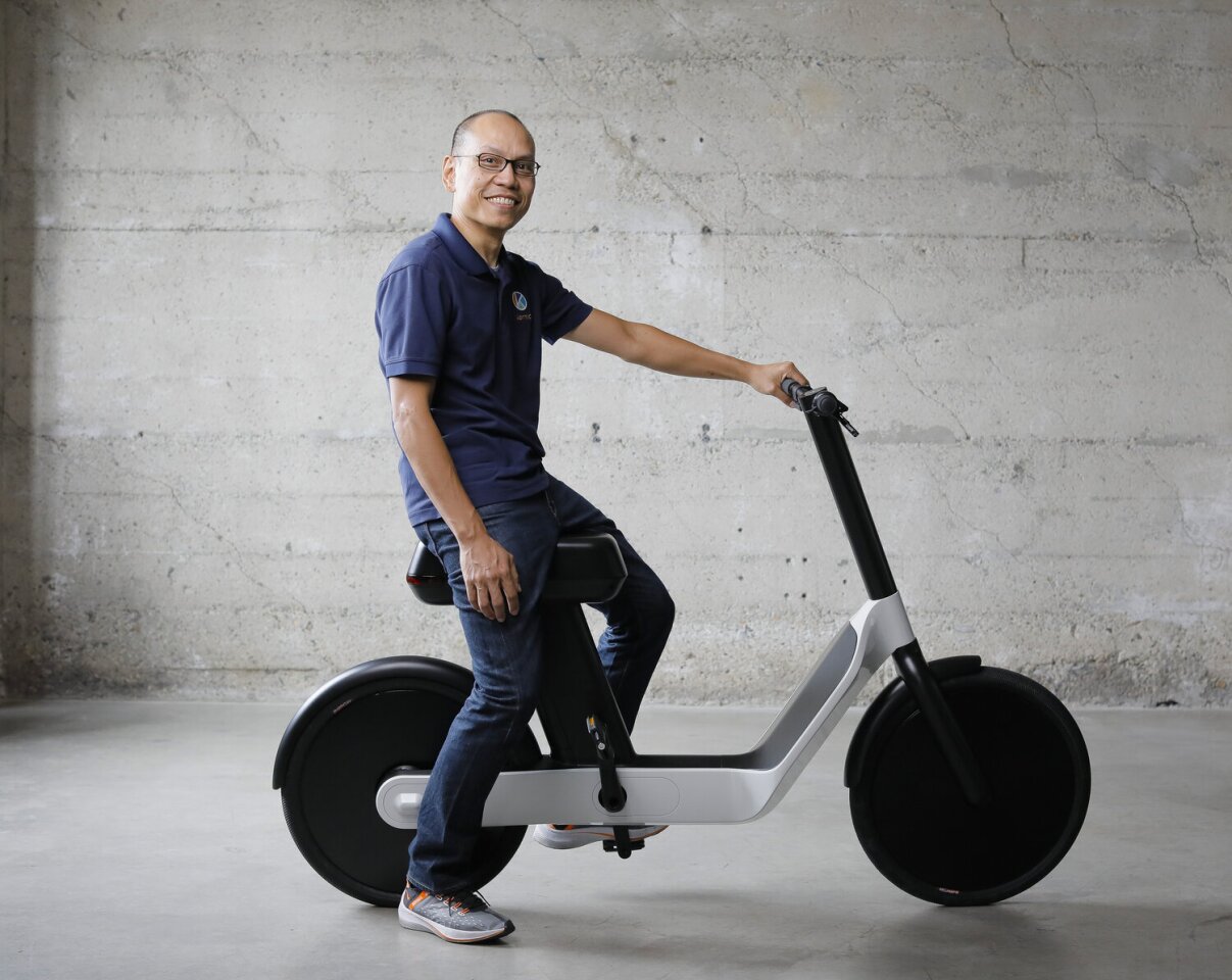 Karmic CEO Hong Quan, with the Oslo