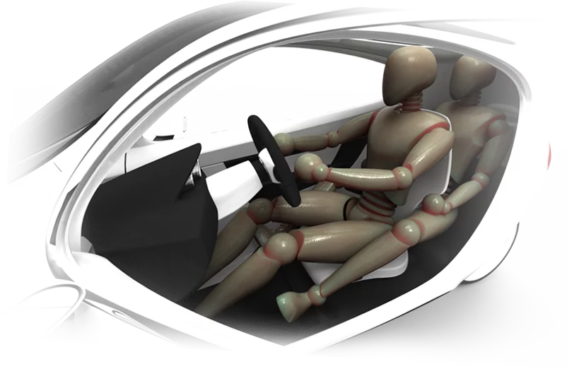 The C-1 can fit two passengers for short trips