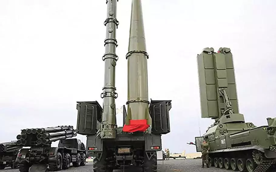 Russian short-range missile launchers