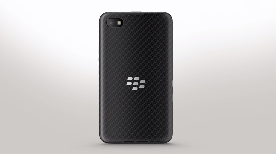 BlackBerry Z30 back