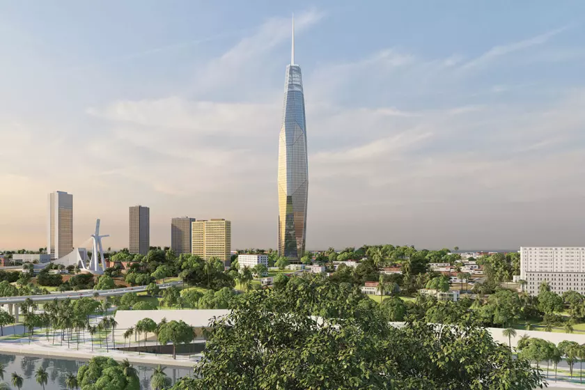 Tower F will be the tallest building in Africa once it’s completed later this year