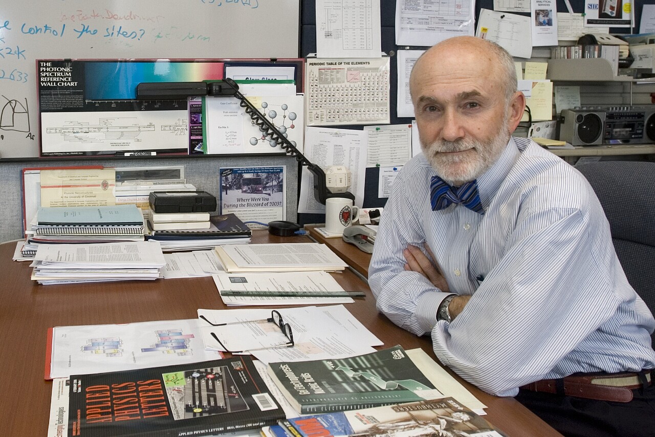 Professor Andrew Steckl, from the University of Cincinnati