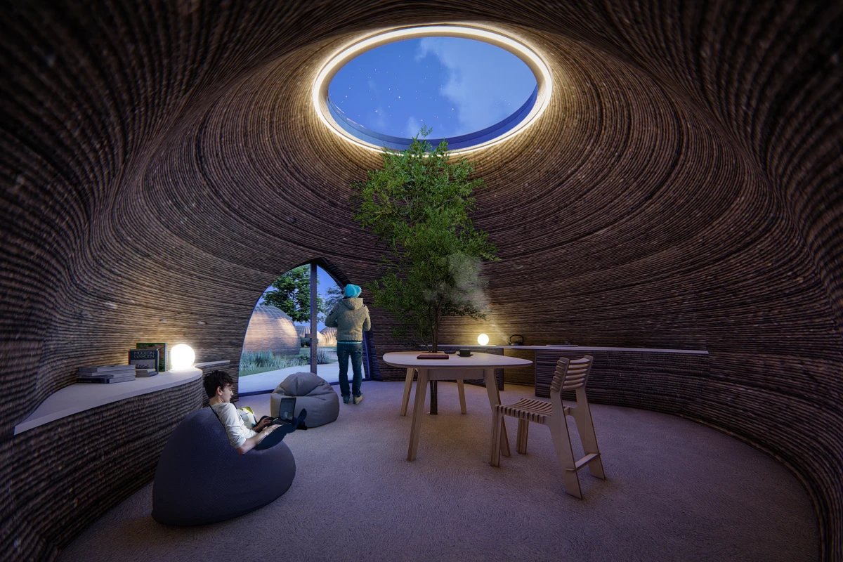 Italian 3D printing company WASP has joined forces with Mario Cucinella Architects to construct an innovative 3D printed dwelling
