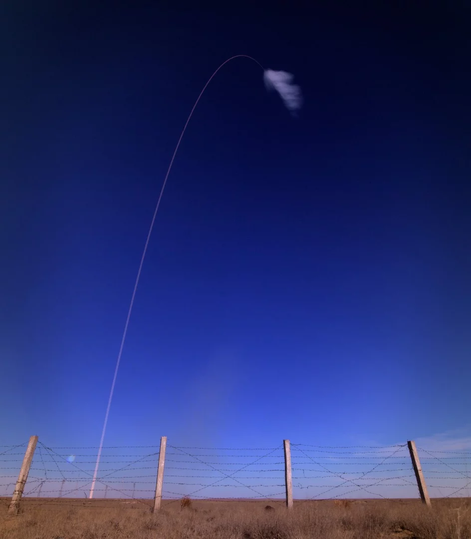 Soyuz launch from the ground