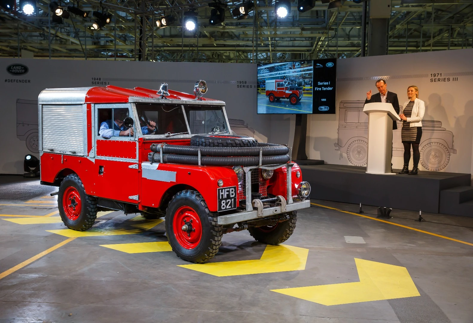 1956 Series I fire tender