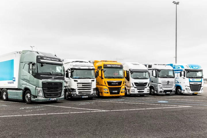 DAF, Daimler, Iveco, MAN, Scania and Volvo all participated in the EU Truck Platooning Challenge