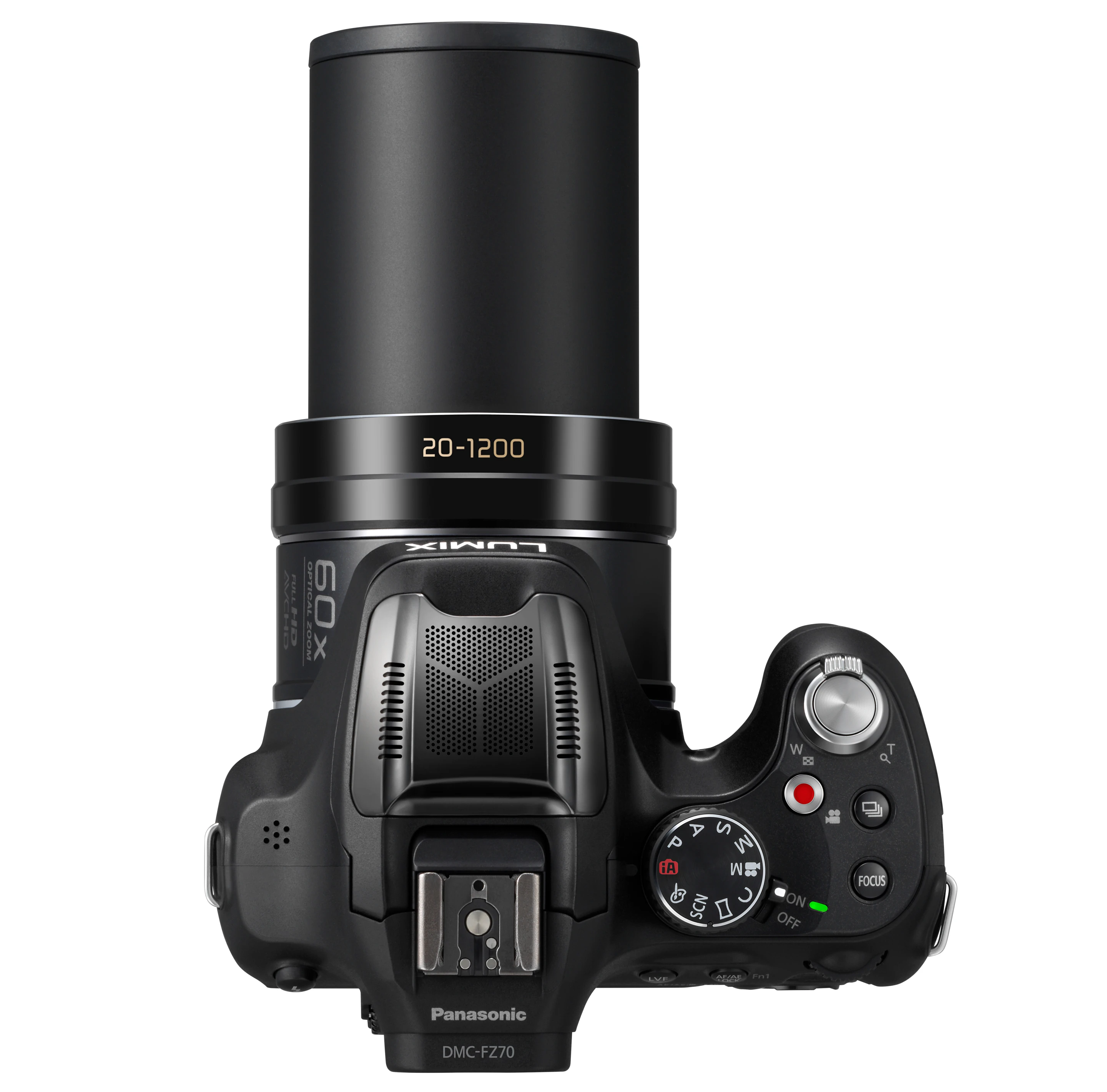 To enable the Panasonic Lumix DMC-FZ70 to cover such a wide focal range, its extending lens is comprised of 14 elements in 12 groups