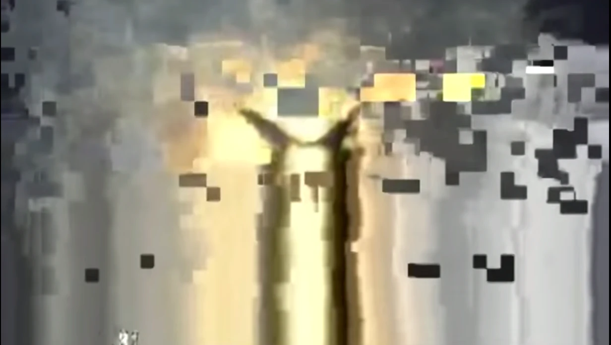 Even cleaned up, the video footage is in extremely poor condition