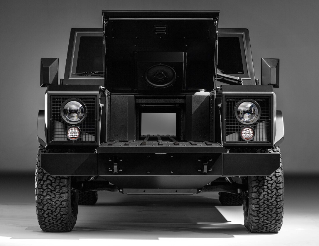 You can load 'em up through the front or the back