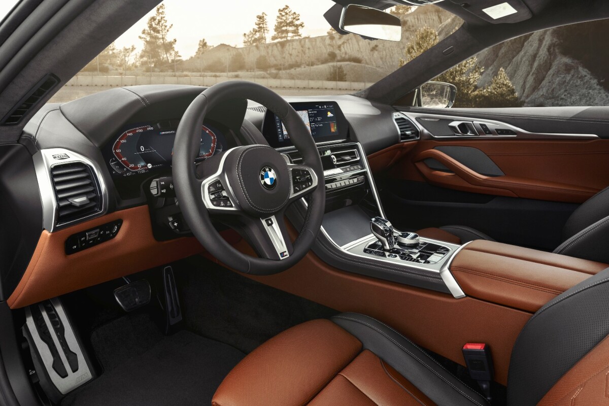 BMW designed a driver-centric cockpit for the 8 Series Coupe