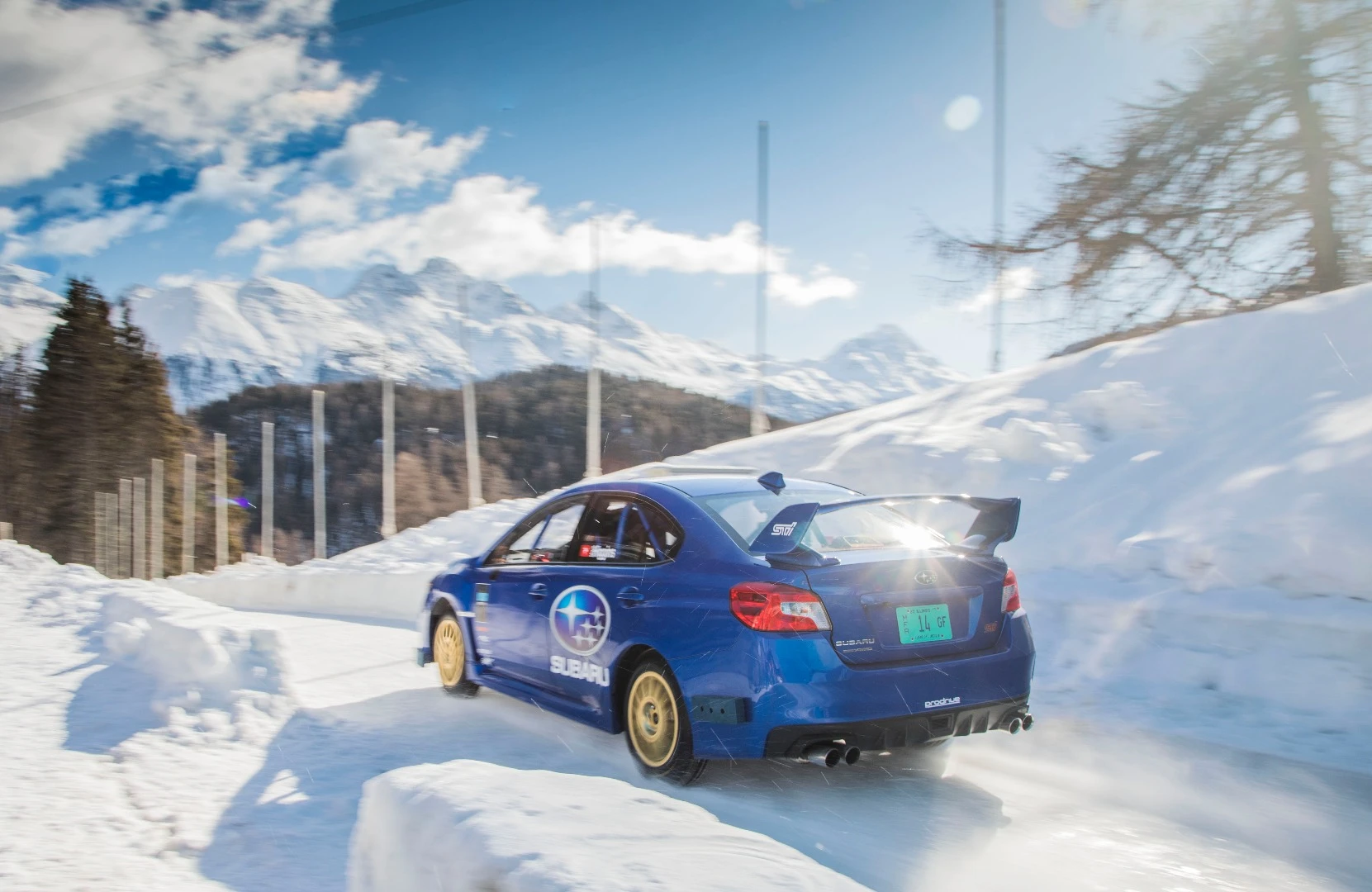 There are few more evocative liveries than Subaru WR Blue and gold wheels