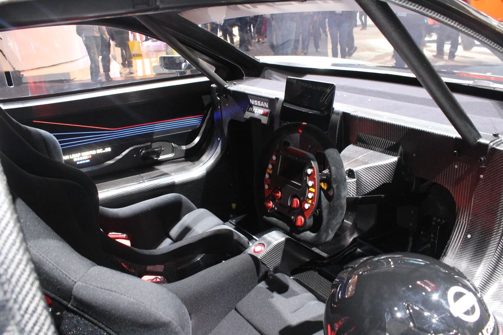 A look inside the sporty Nissan Leaf RC Nismo
