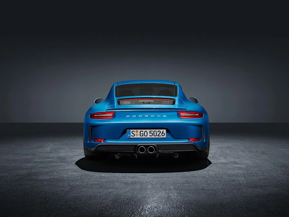 Power comes from a four-liter engine in the GT3 Touring Package