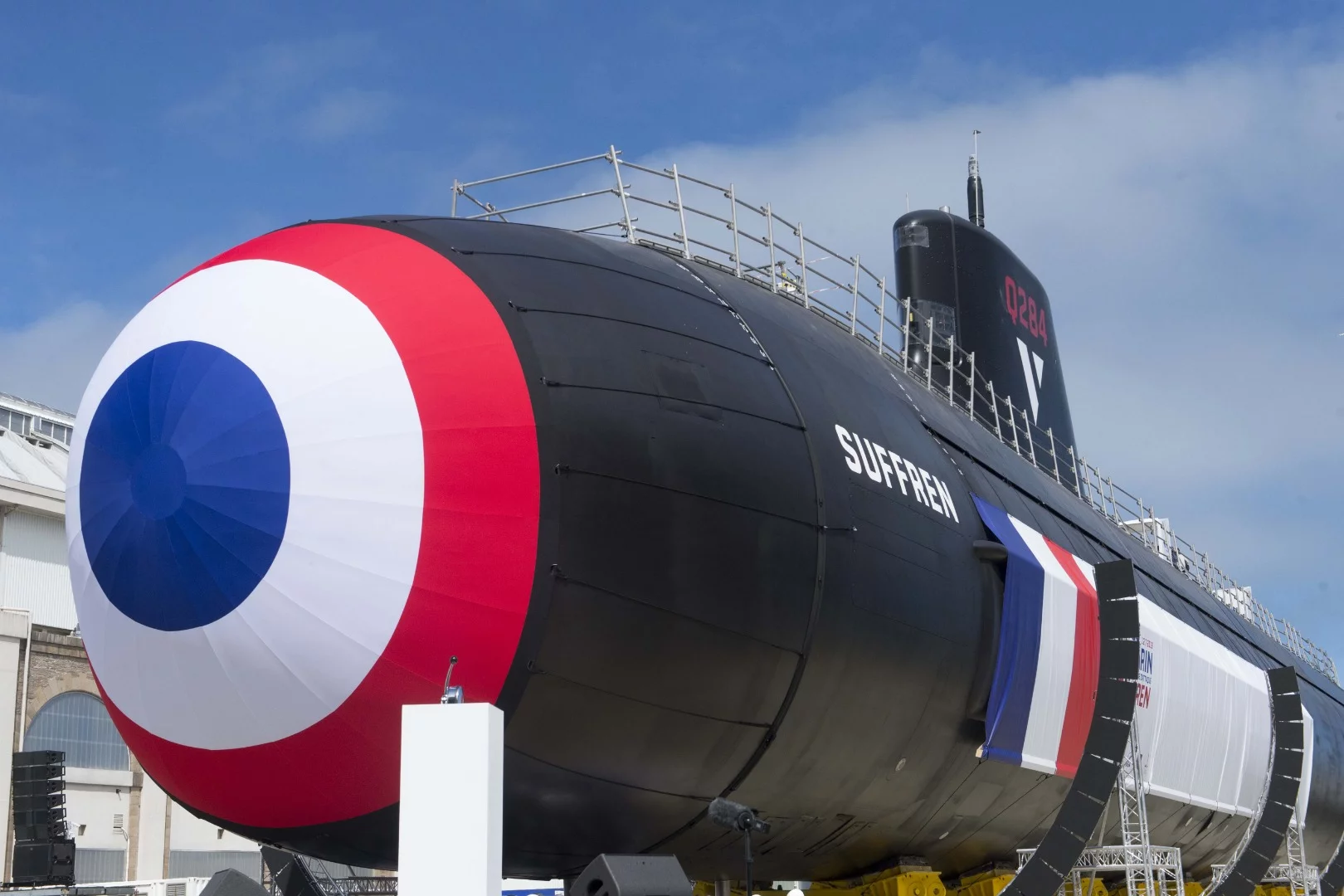 The Suffren has increased armament