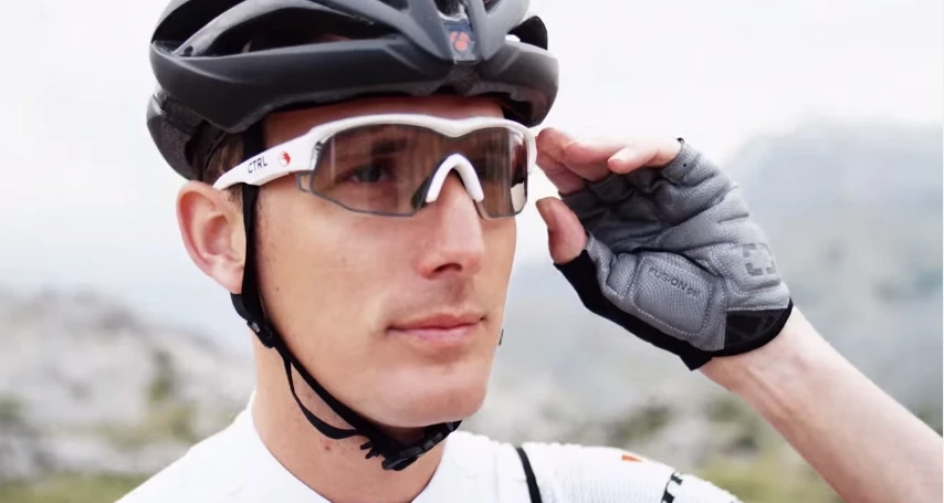 The Ctrl One smart glasses can toggle between transparent and sunglasses mode, manually or autonomously at an illumination threshold set by the user