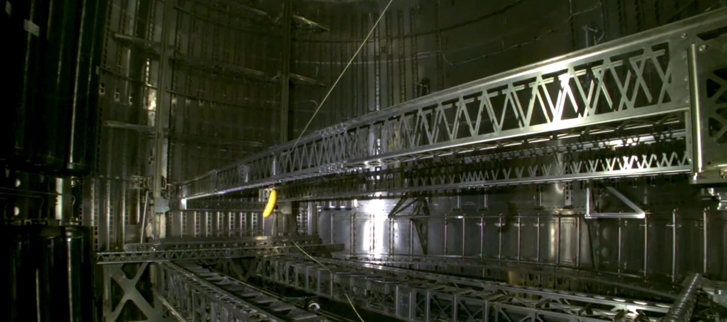 The banana in payload bay of Starship