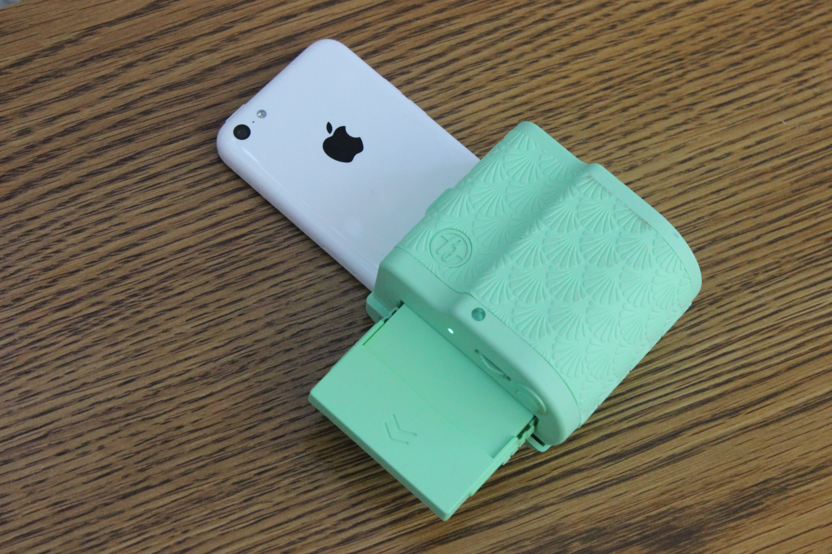 The Prynt Pocket is good for about 20 prints per charge of its battery