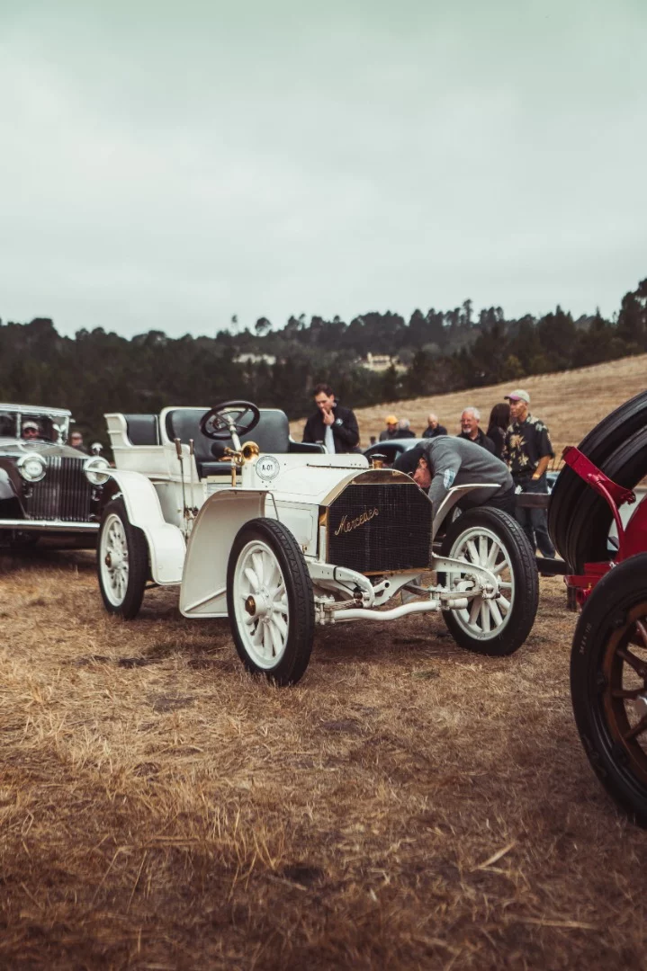 Mercedes-Simplex 40 hp from 1903, which will be at Pebble Beach as well