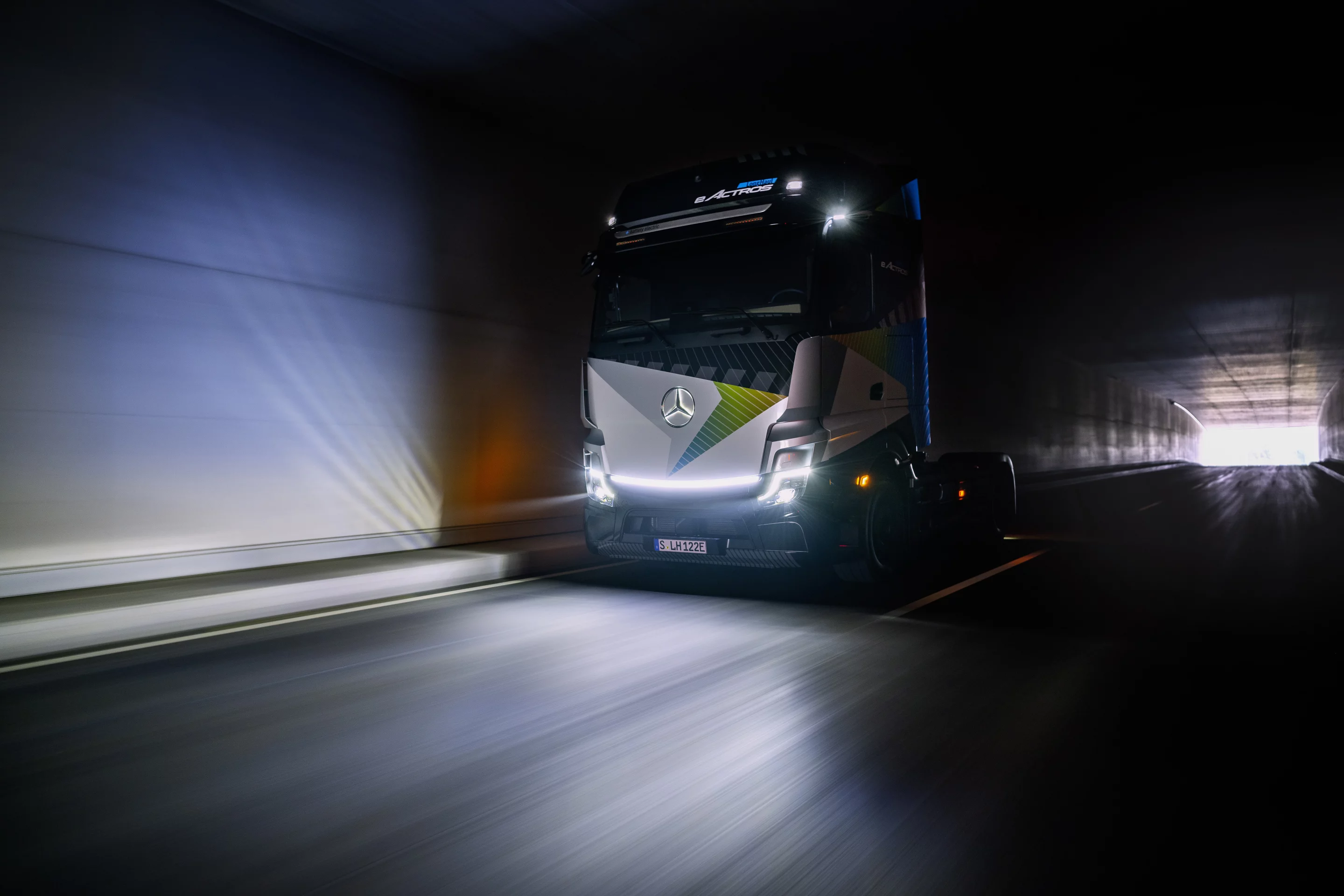The eActros LongHaul electric truck will be offered as a tractor only, or in rigid variants
