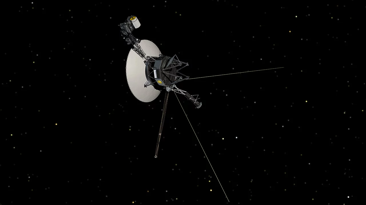 Artitst's impression of Voyager 1 (Image: NASA)