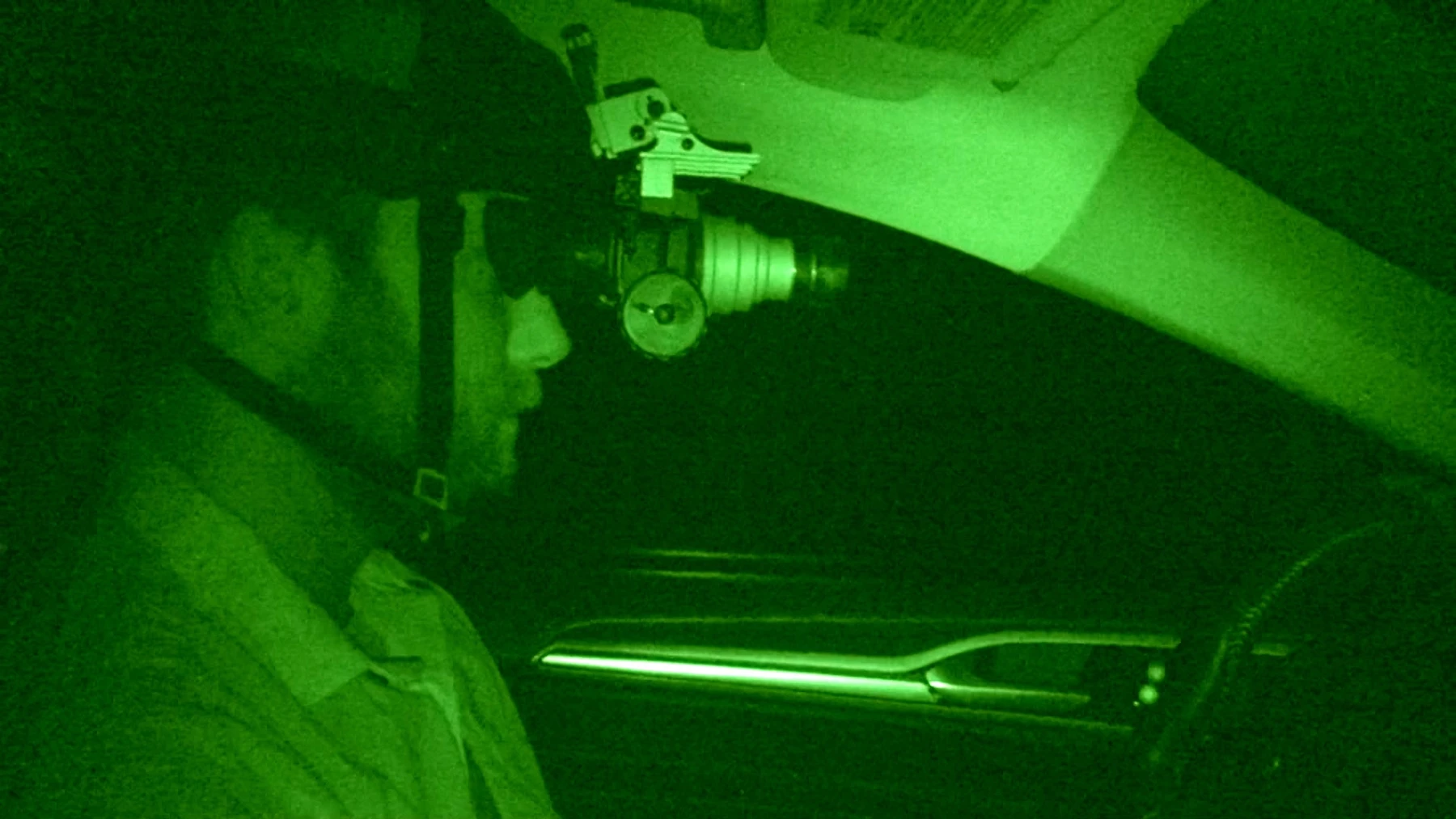 There was an operator in the driver's seat to take control of the vehicle if necessary