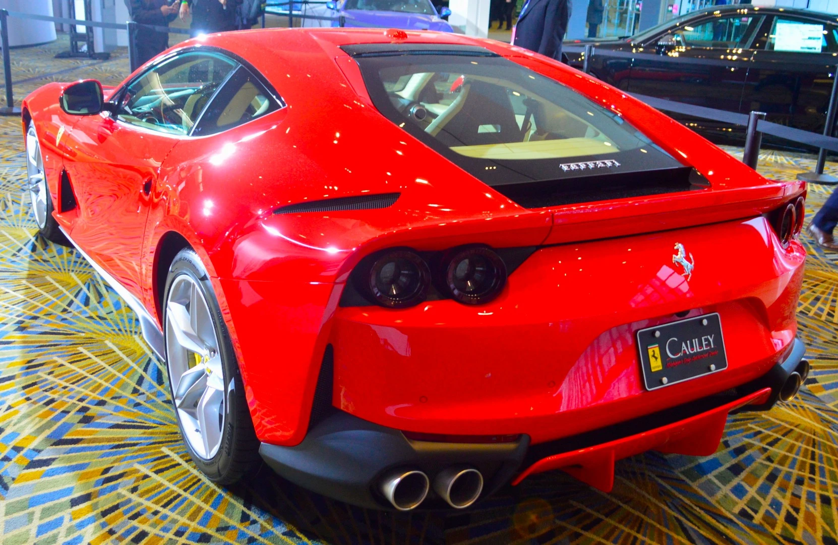 Ferrari 812 Superfast on show in Detroit