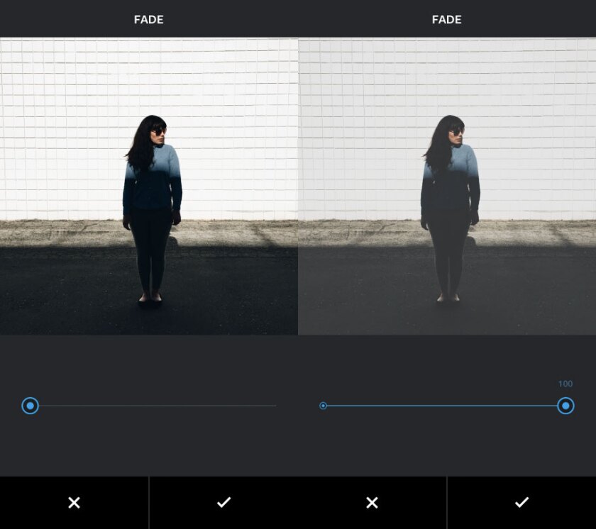 Instagram's new Fade tool