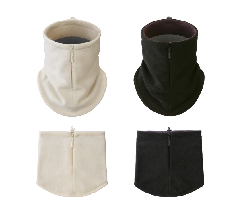 The eneloop neck warmer has been made easier to use and gives up to 5 hours of warmth
