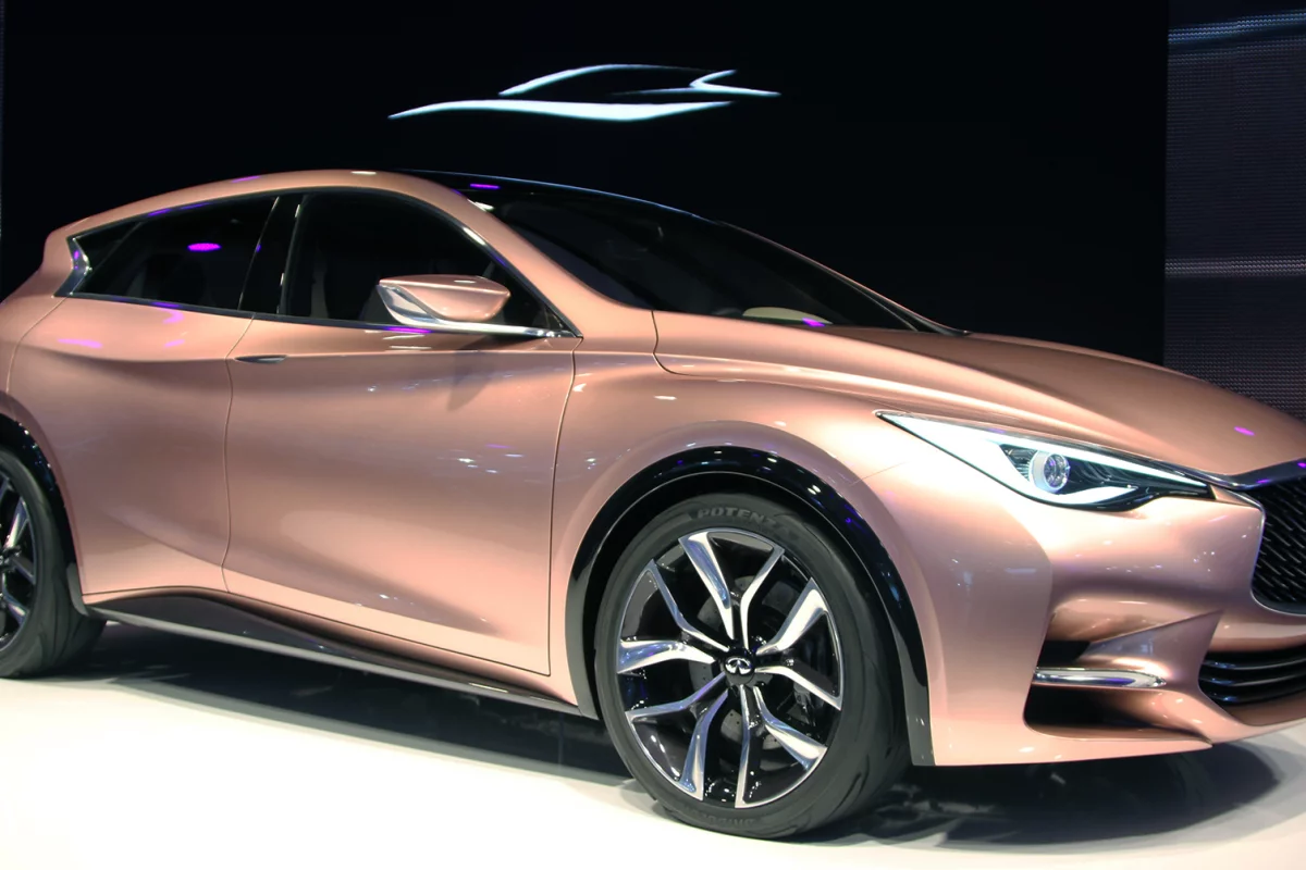 Infiniti unveils its Q30 concept (Photo: Gizmag)