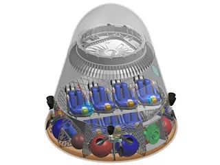 The Dragon can carry seven passengers (Image: SpaceX)