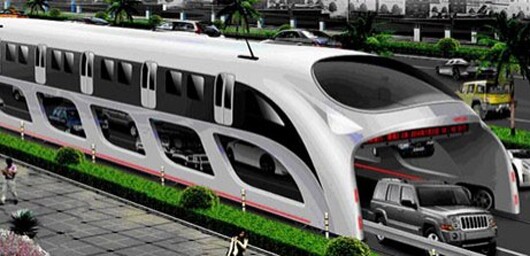 The Straddling bus
