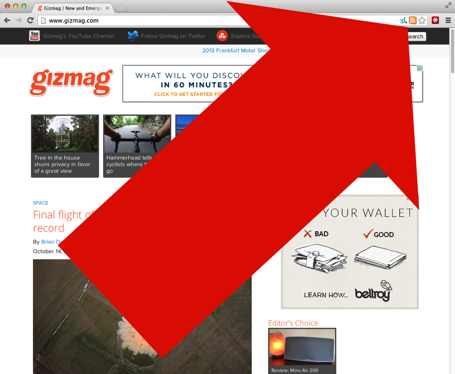 RSS Subscription Extension restores the RSS address bar button from browsers of yore