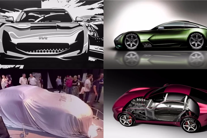 Under development for four years, the above are the only images yet released by TVR