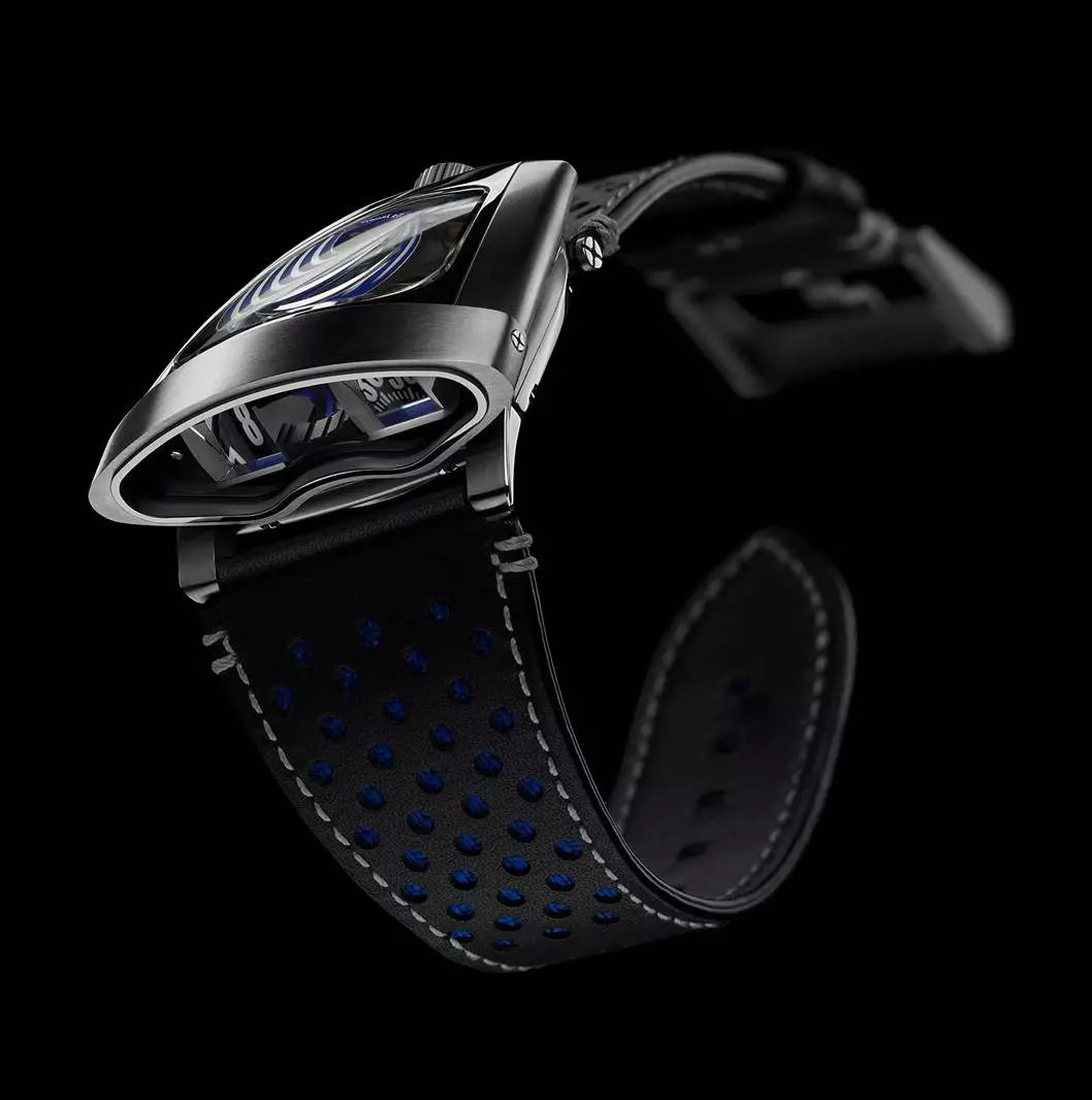 The HMX features a mechanical movement with automatic winding and a 42-hour power reserve