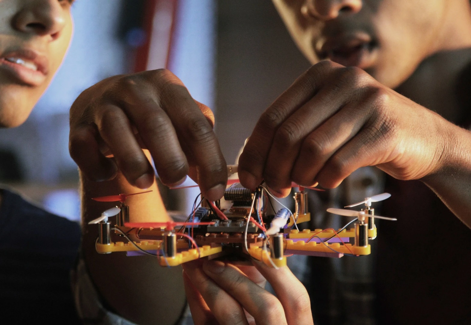Flybrix's drones come in the form of Lego kits that kids build themselves, crash and build again