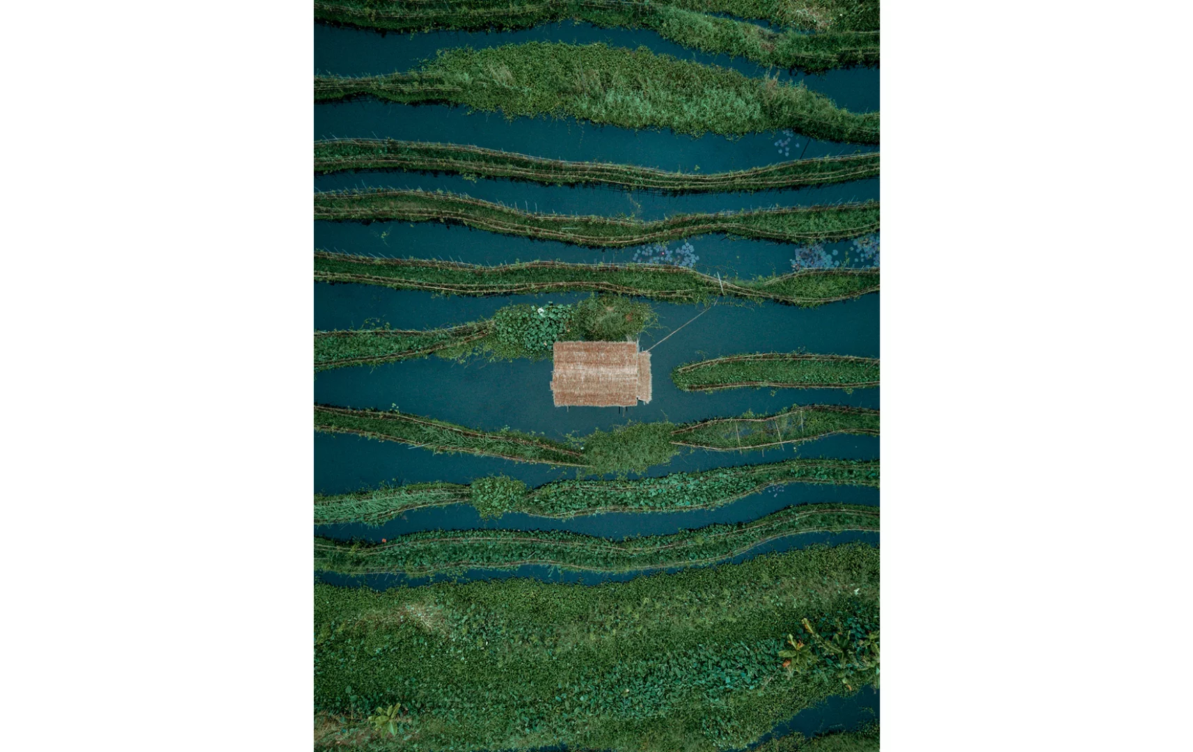 Inle Lake, Myanmar, shot with a DJI Mavic Pro. (Credit: Dimitar Karanikolov / Behance CC BY-NC-ND 4.0)